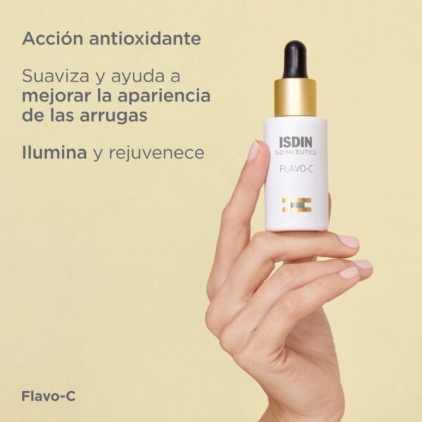ISDINCEUTICS FLAVO C SERUM 30 ML - Imagen 4