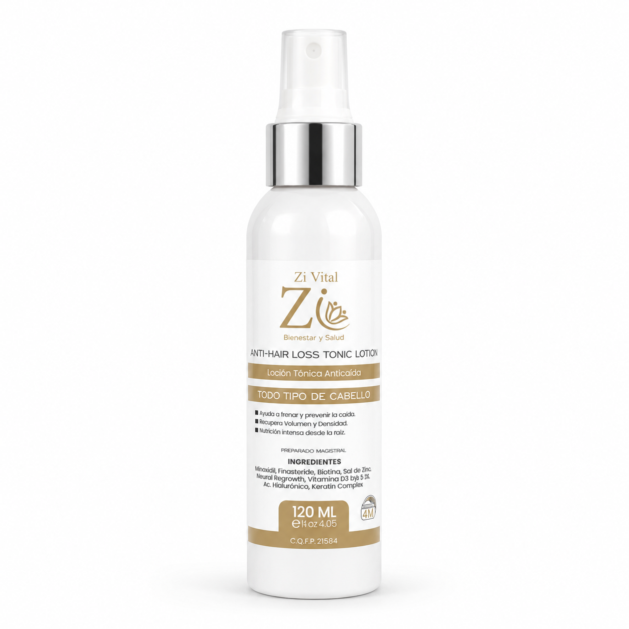 Anti Hair Loss Tonic 120 ml – Tónico Capilar Anticaída Fortalecedor
