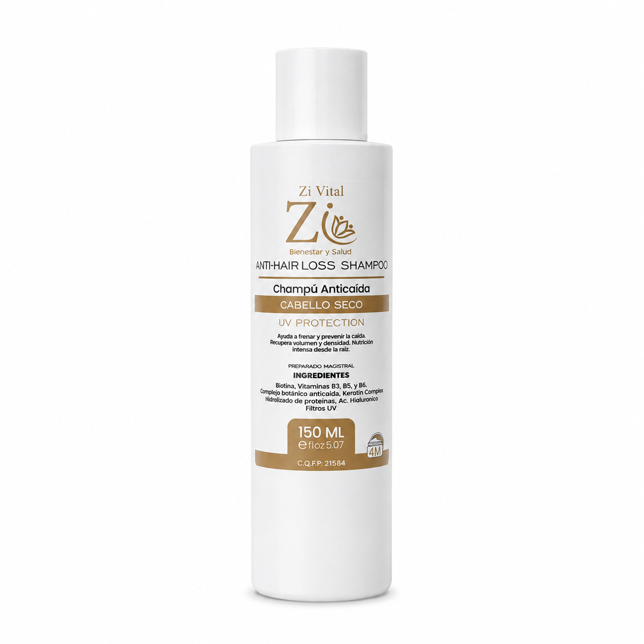 Anti Hair Loss Shampoo Seco 150 ml – Shampoo Anticaída Fortalecedor